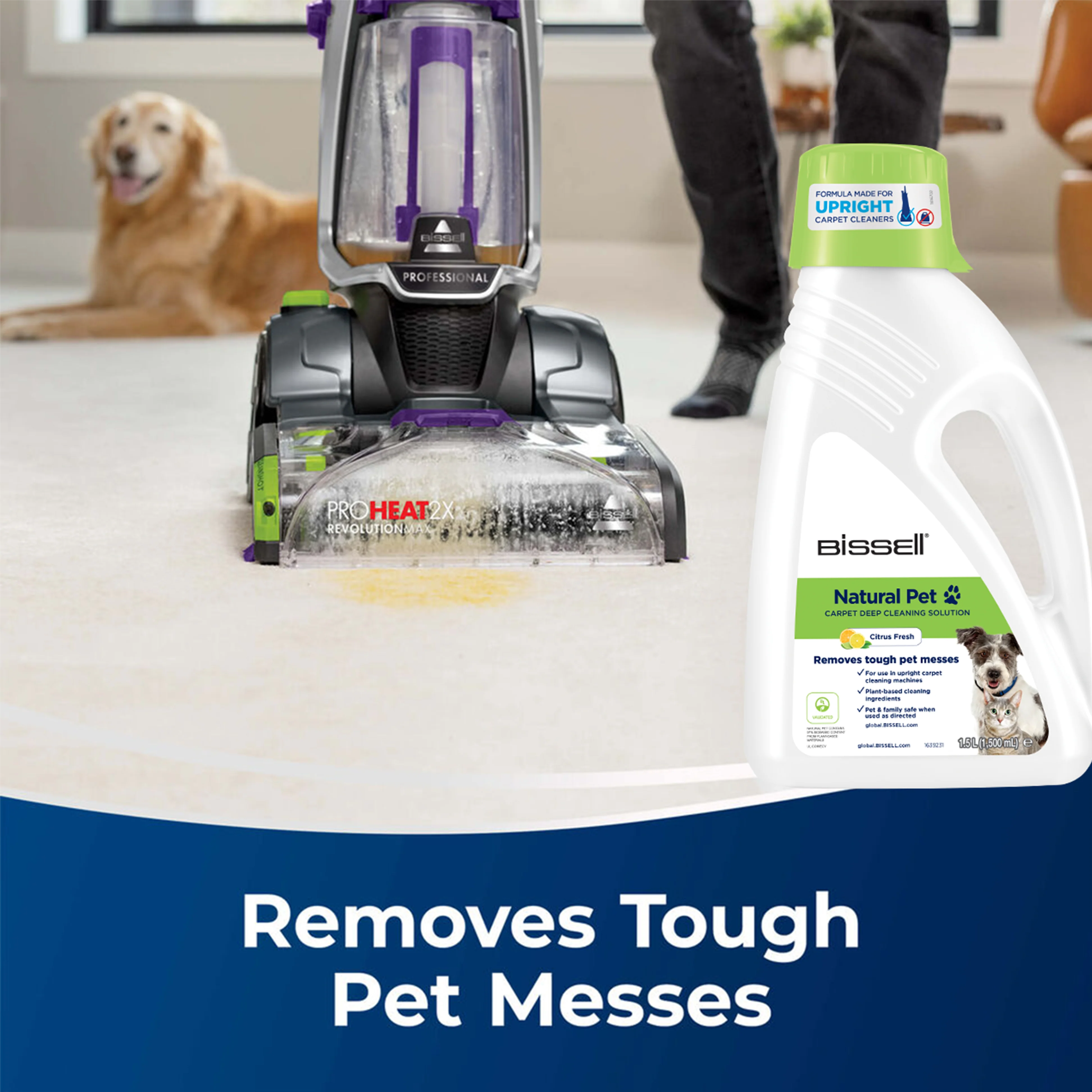 Natural Pet Carpet Deep Cleaning Formula (1.5L) - Image 3