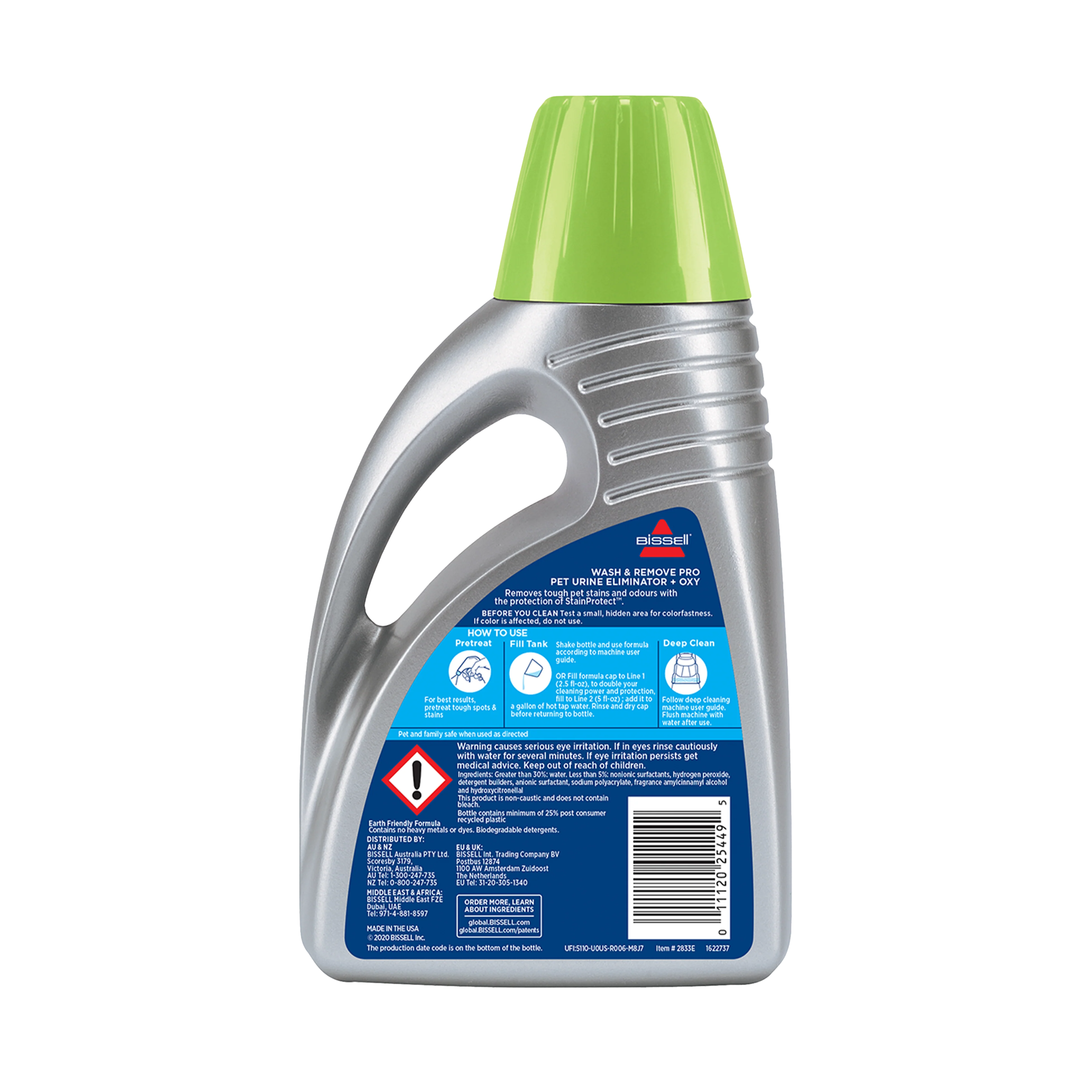Wash & Remove Pro Oxy Pet Urine Eliminator Formula (750ml) - Image 4